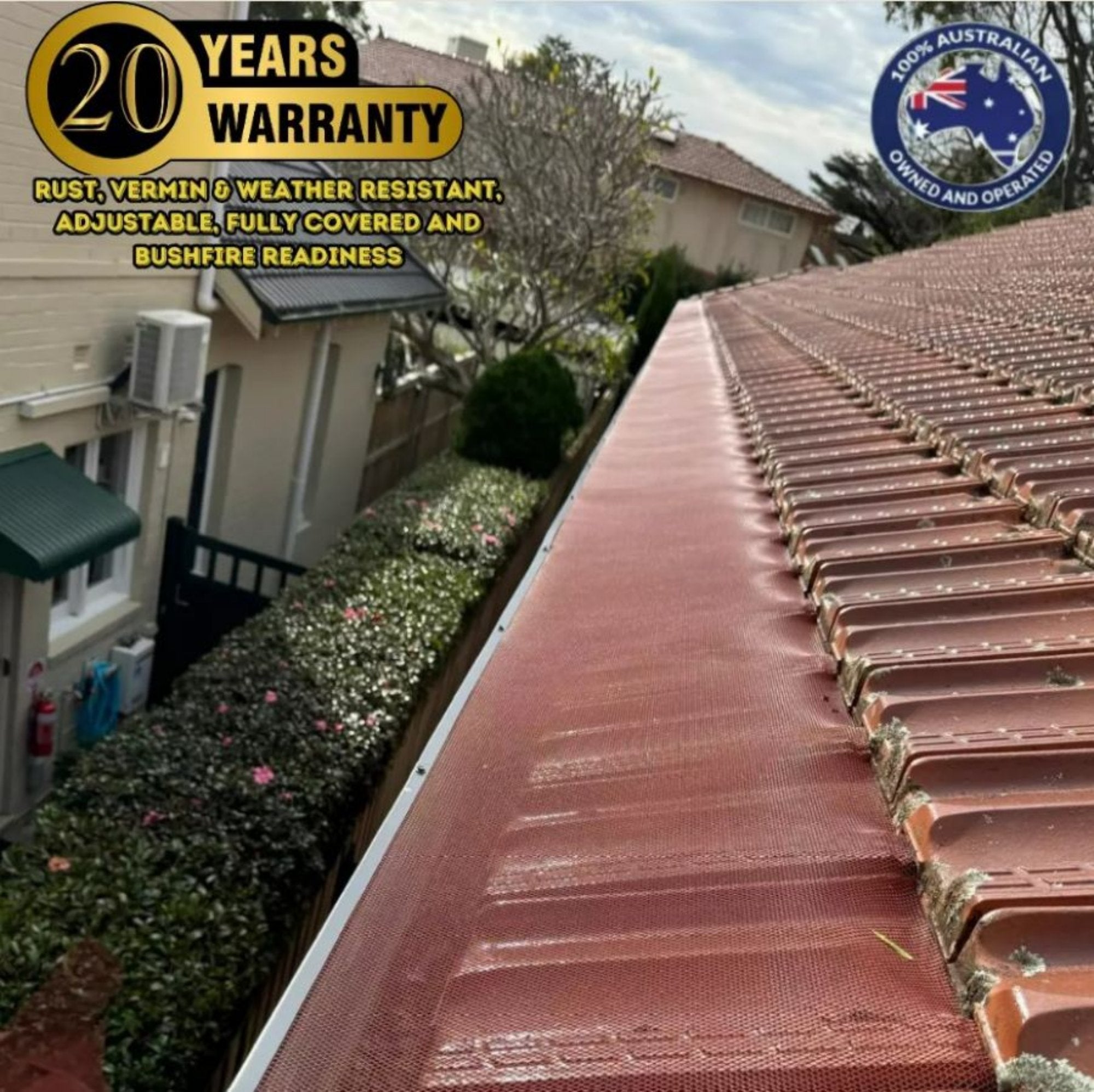 4mm Tile - Gutter Guard Kit