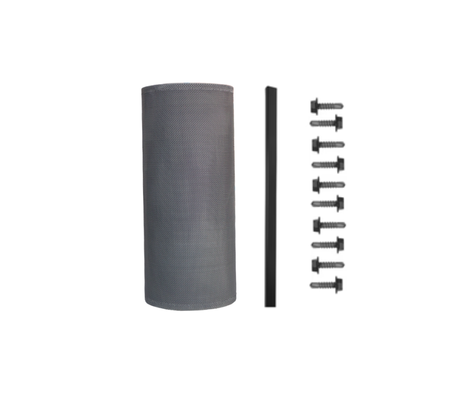 2mm Aluminium Kliplok - Box Gutter Guard Kit (500mm)