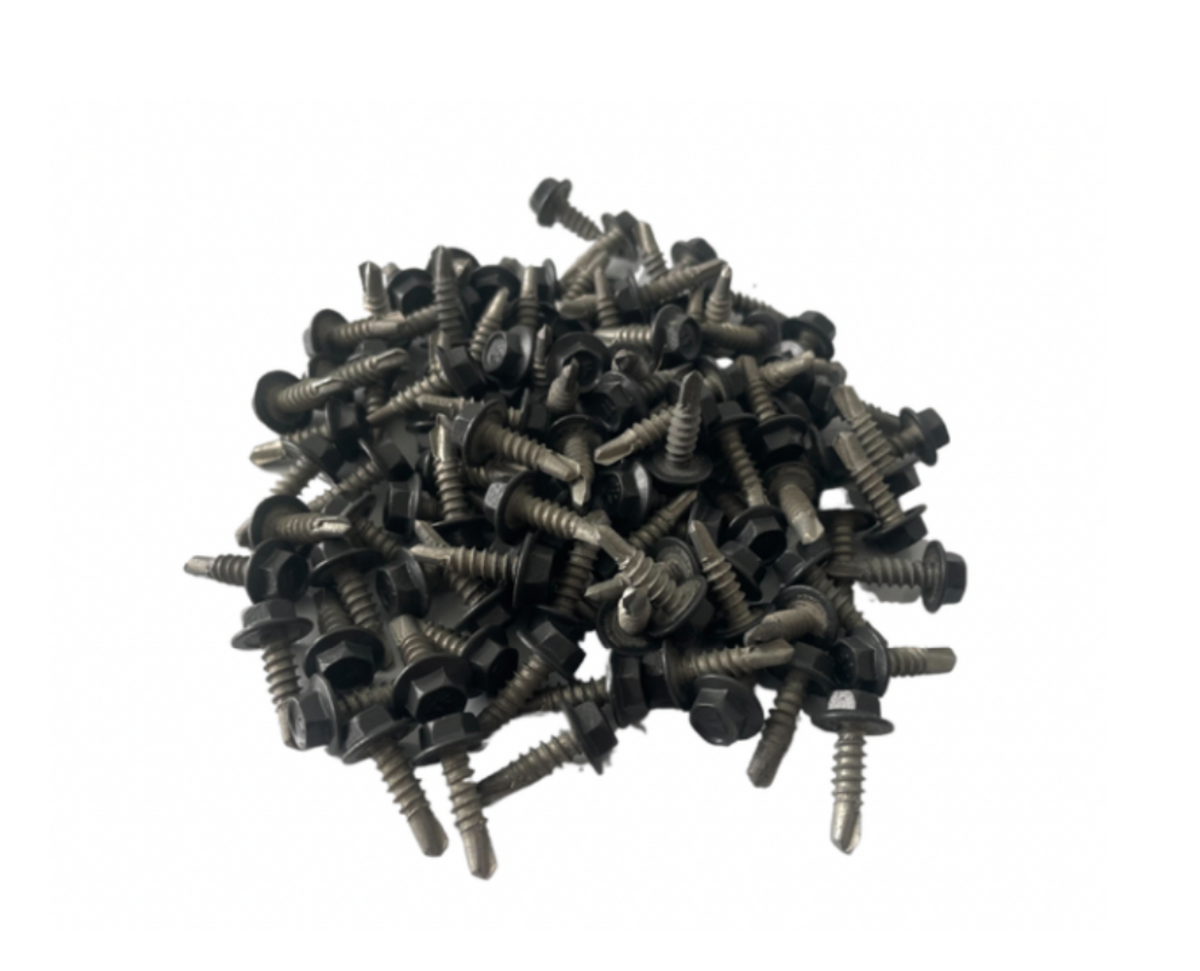 Hex-Head TEK Screws - Self-Drilling - Colorbond Coated — Gutter Guard ...